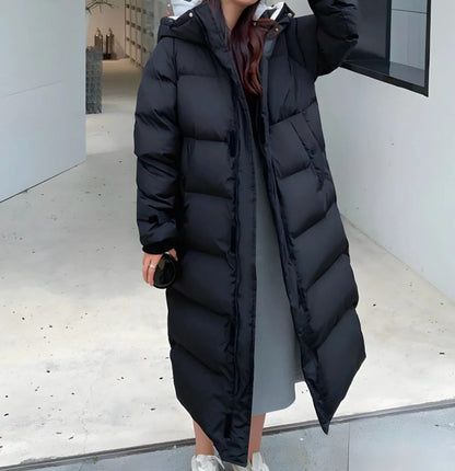 Waterproof Winter Long Puffer Jacket