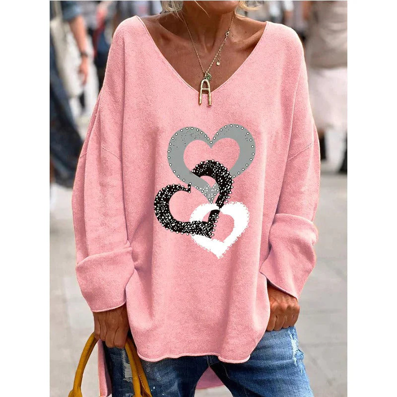 Comfortable Women's Sweater Modern Style