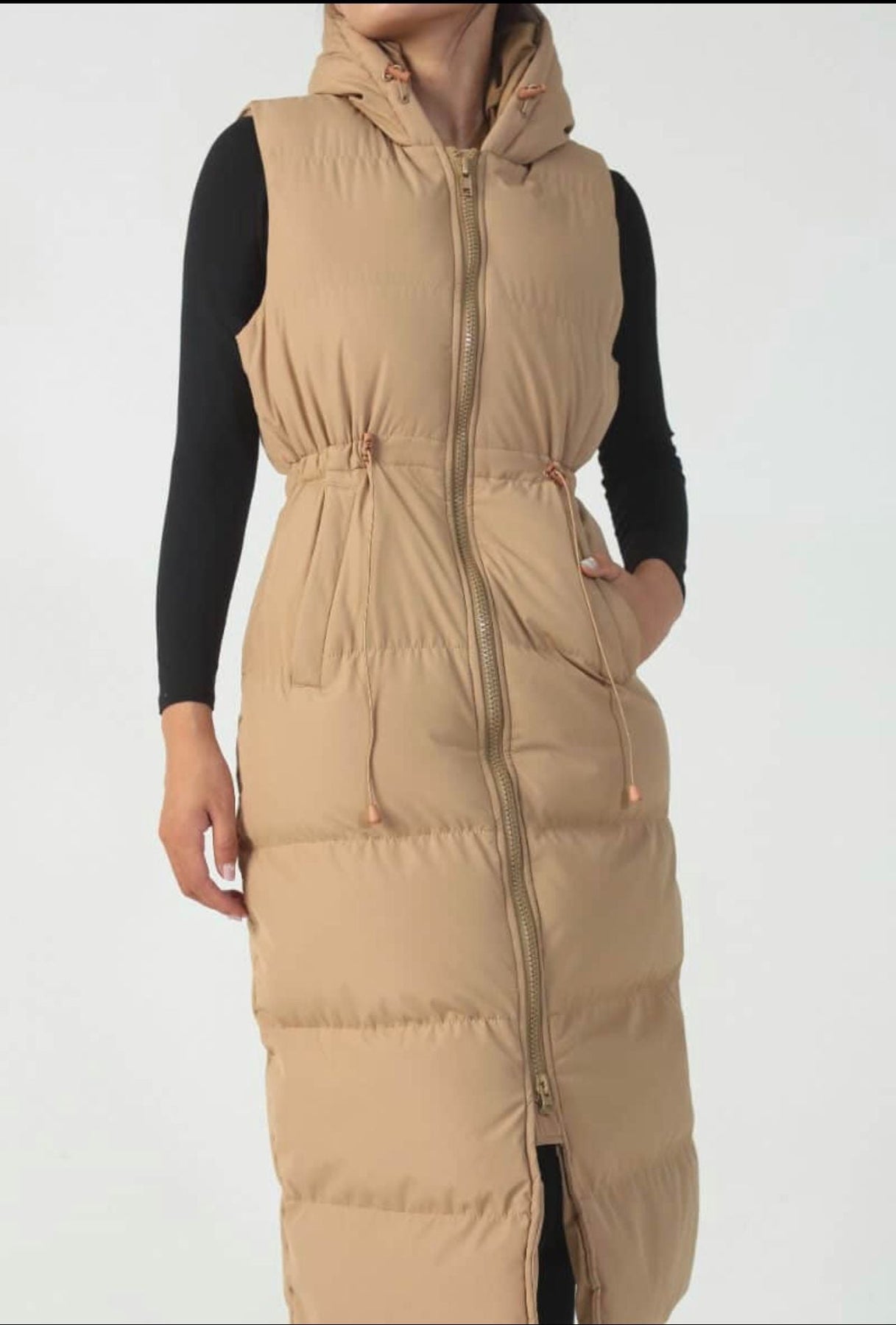 Stylish Beige Vest