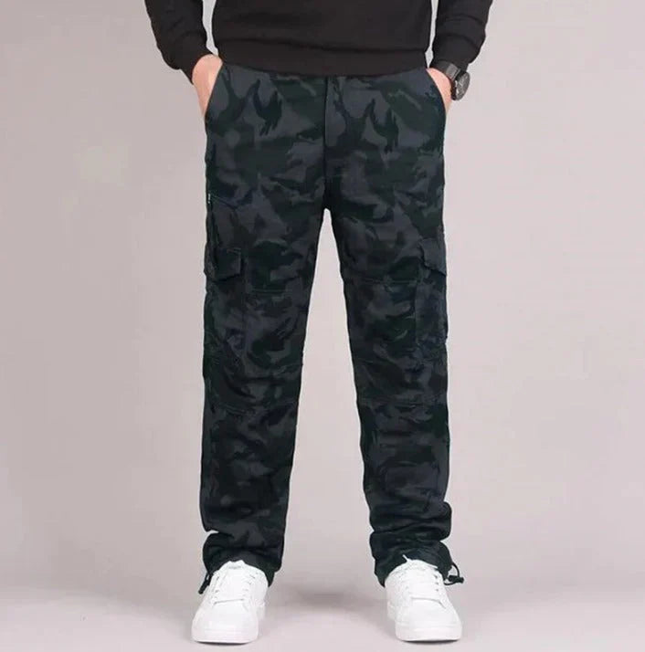Herren Cargohose Bequem Vieltaschig - IdealeKleiden