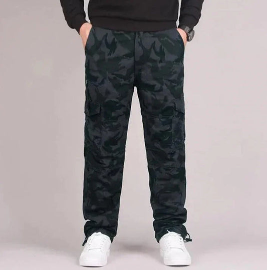 Herren Cargohose Bequem Vieltaschig - IdealeKleiden