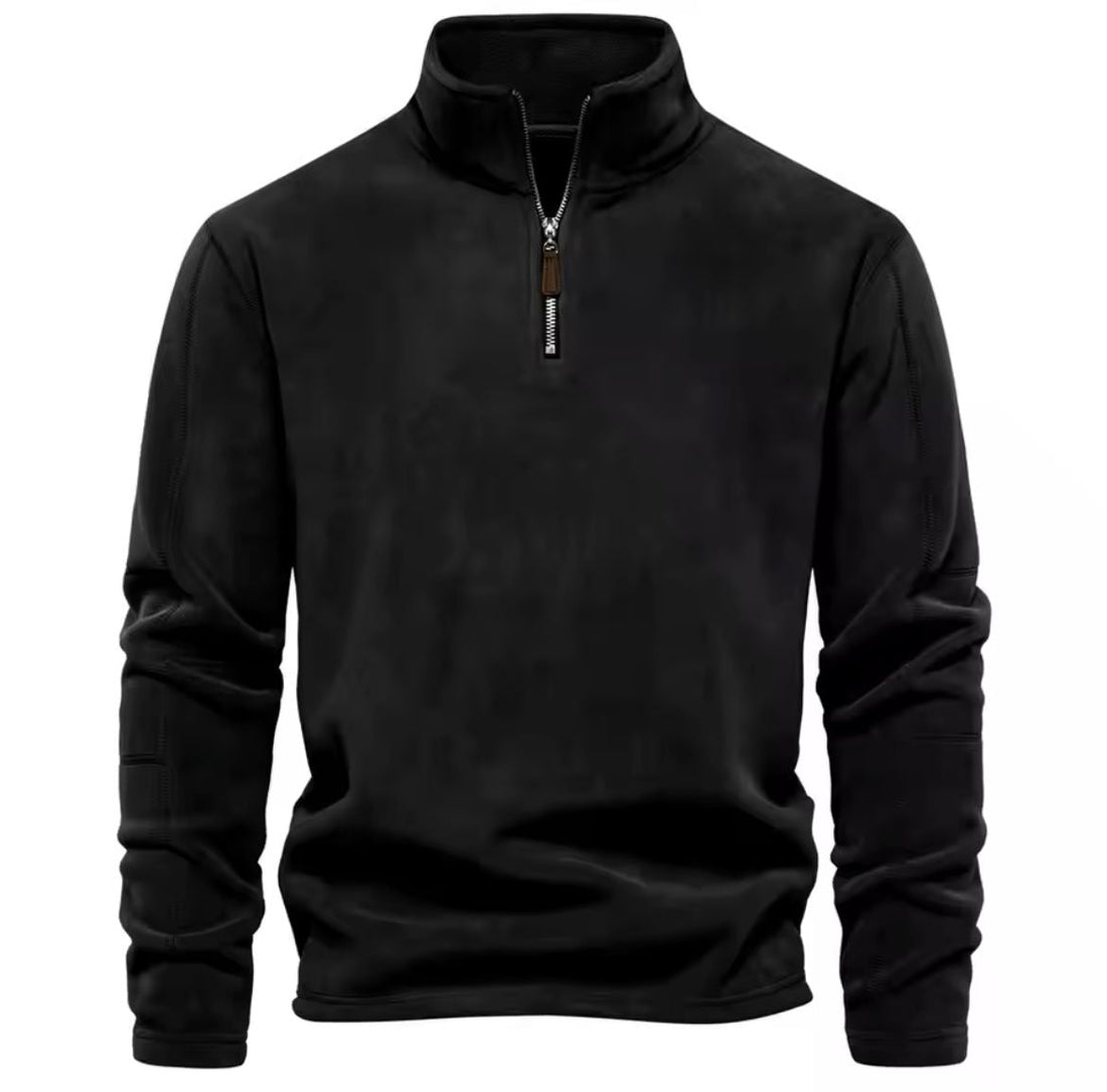Men's Warm Fleece Half-Zip Pullover