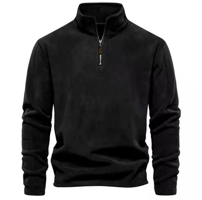 Men's Warm Fleece Half-Zip Pullover