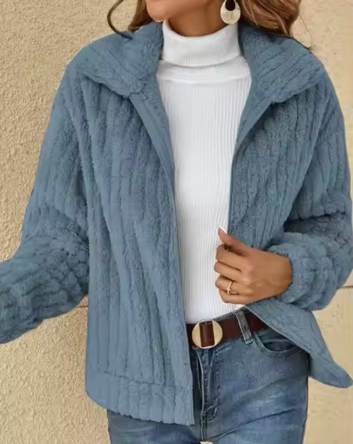 Women's Winter Jacket Structured Elegant Shape