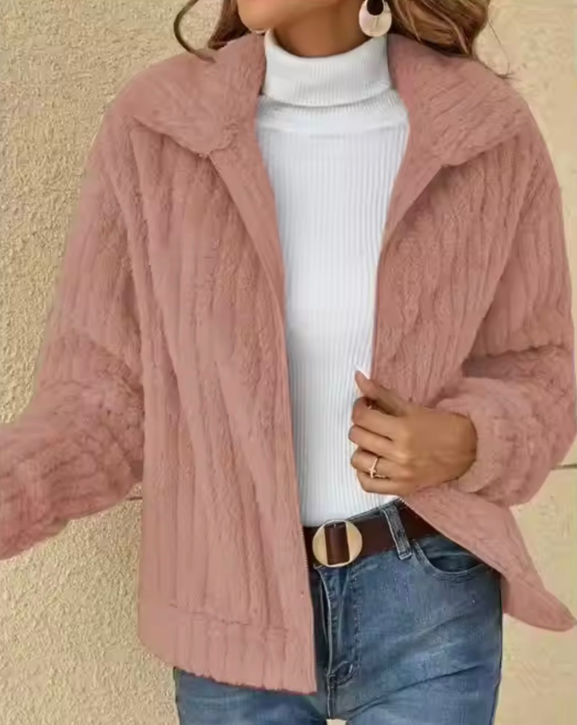 Women's Winter Jacket Structured Elegant Shape