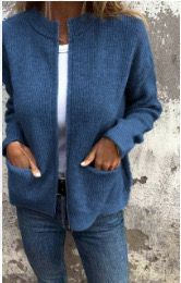 Women's Comfortable Sweatshirt with Pockets