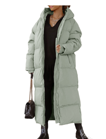 Warm Down Dress Winter Coat Women