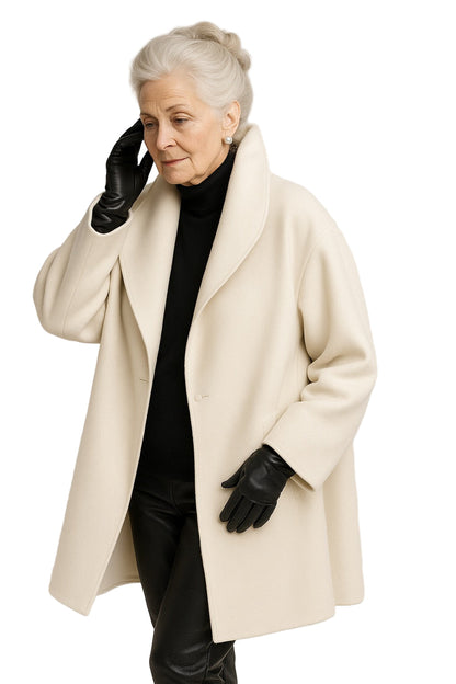 Stylish women's coat Elegant design