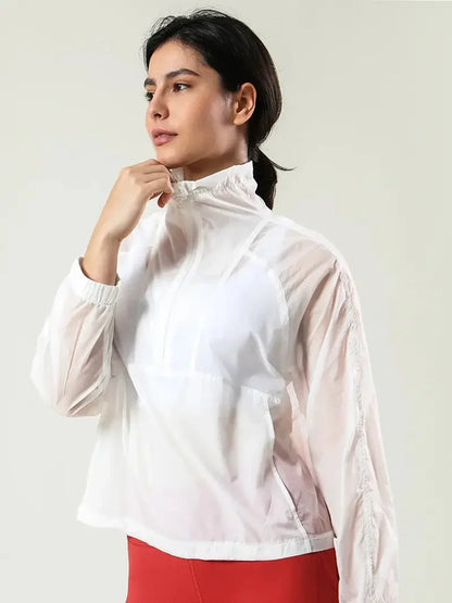 Lightweight Windbreaker Sporty Timeless Practical for Outdoor