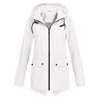 Hooded Jacket Women Lightweight Casual Autumn Winter