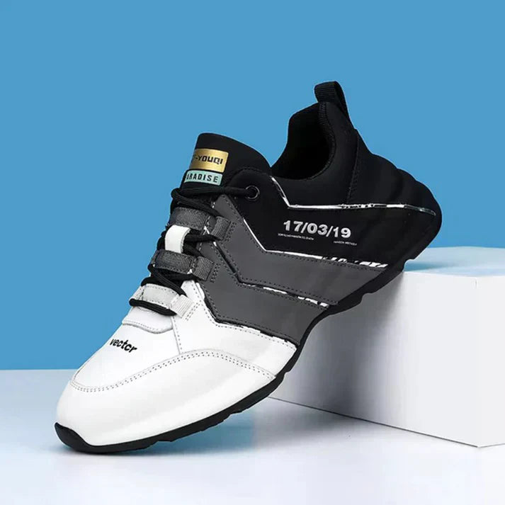 Men's Sports Shoes Black White Premium Quality