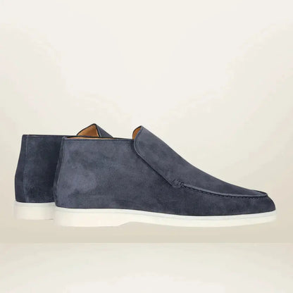 Elegant Men's Loafers Suede Look