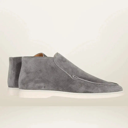 Elegant Men's Loafers Suede Look