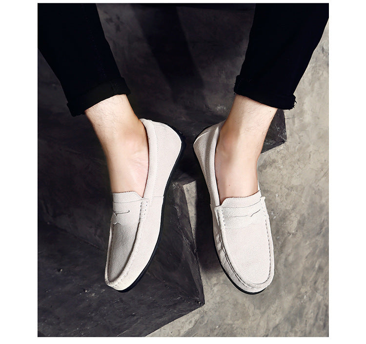 Men's Suede Slippers Non-slip Elegant