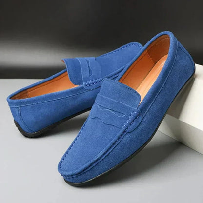 Men's Suede Slippers Non-slip Elegant