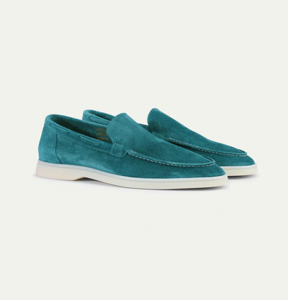 Comfortable men's suede slippers