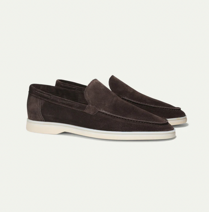 Bequeme Herrenslipper aus Wildleder - IdealeKleiden