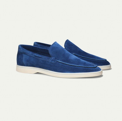 Comfortable men's suede slippers