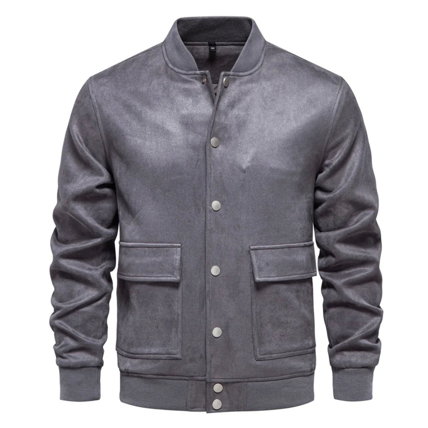 Men's Suede Jacket Slim Fit Casual