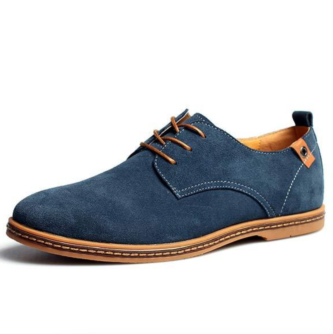 Stylische Leder Sneaker Herren Laufschuhe - IdealeKleiden