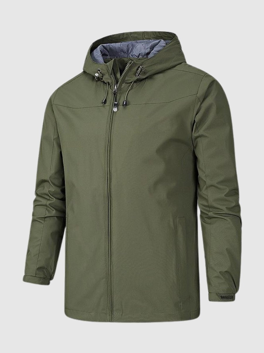Wasserdichte Outdoor-Jacke Männer Sportlich Funktionell - IdealeKleiden