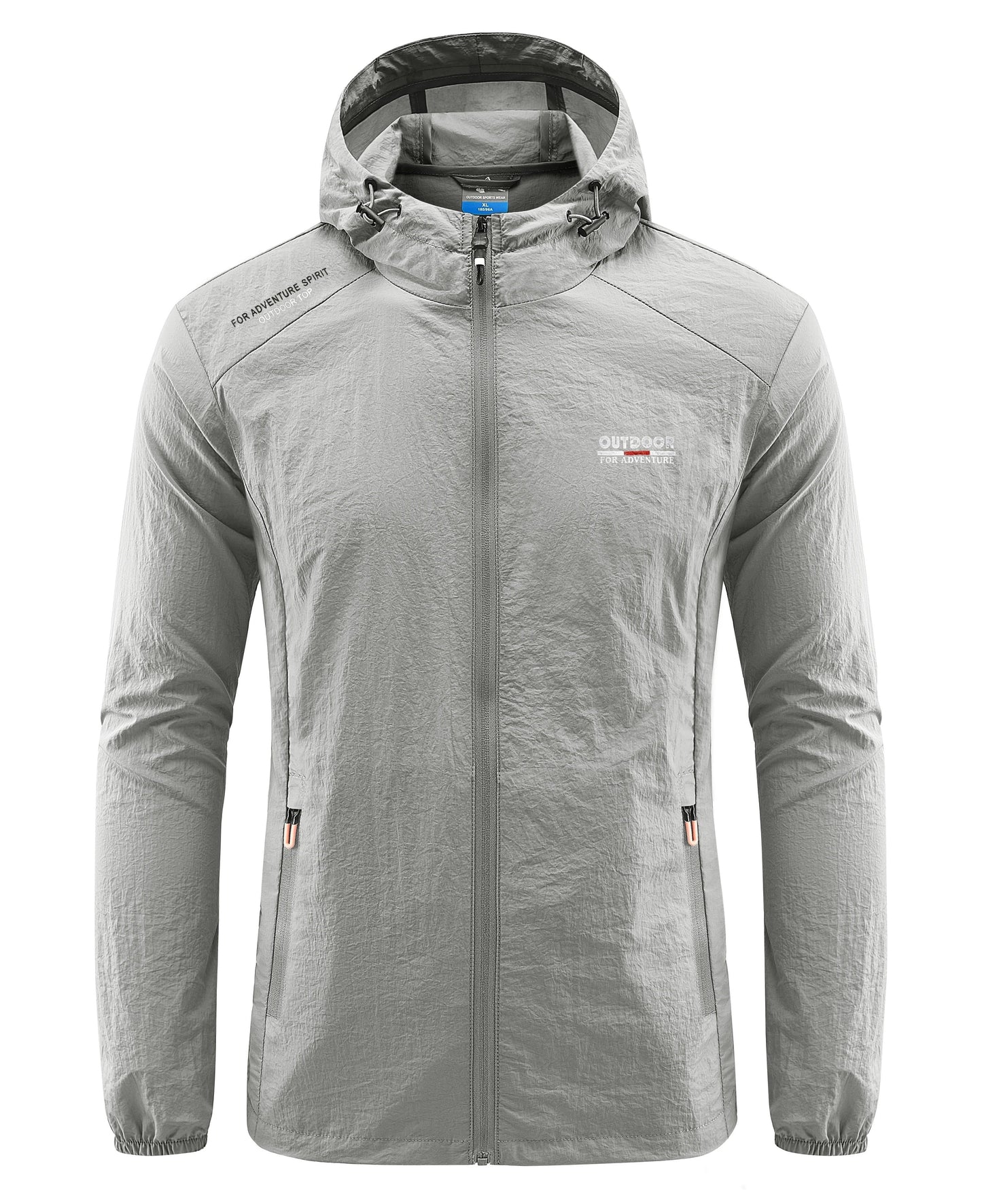 Lightweight Running Jacket Men Waterproof Hood