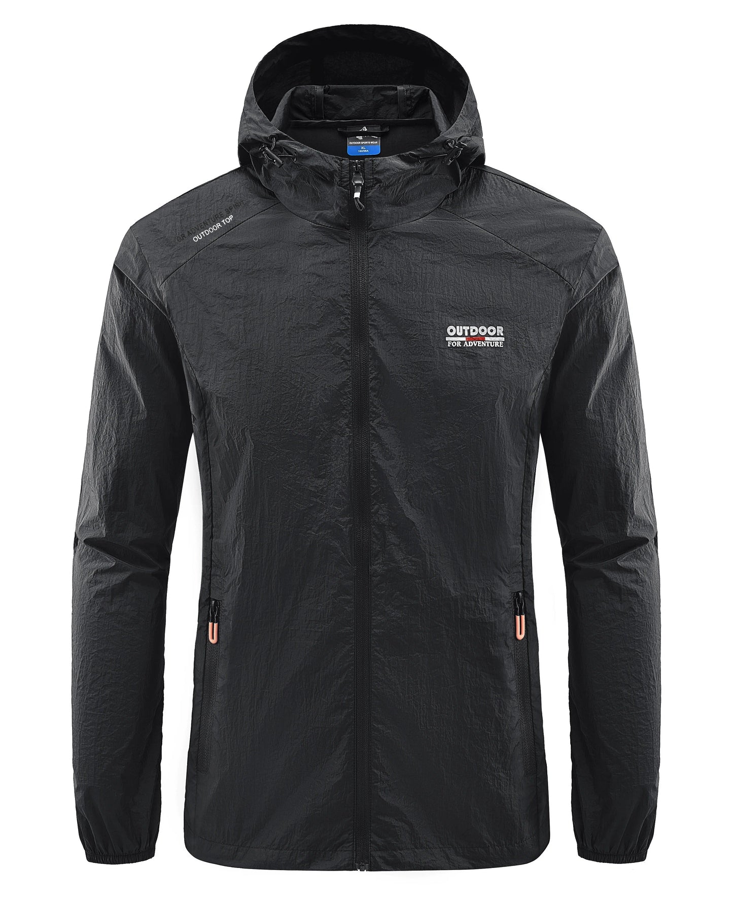 Lightweight Running Jacket Men Waterproof Hood