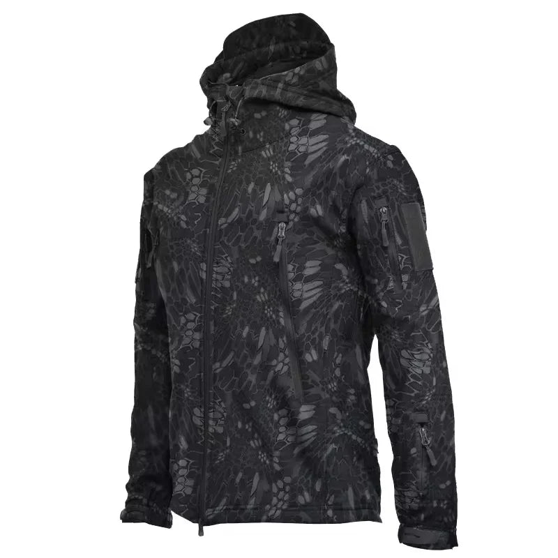 Men's Waterproof Outdoor Jacket with Hood