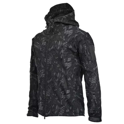 Men's Waterproof Outdoor Jacket with Hood