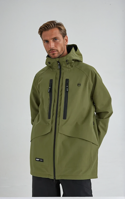 Men's Windbreaker Waterproof Insulated Oversized