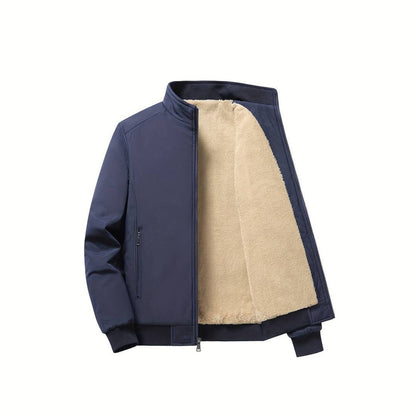 Men's Winter Jacket Fleece Lined Bomber Style