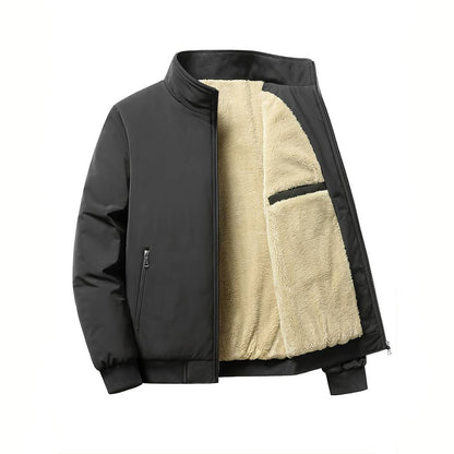 Men's Winter Jacket Fleece Lined Bomber Style