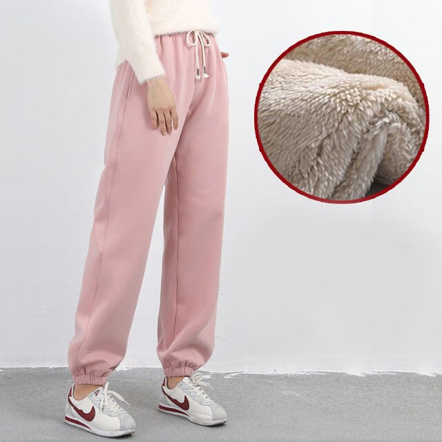 Fashionable Women's Winter Warm Jogging Pants