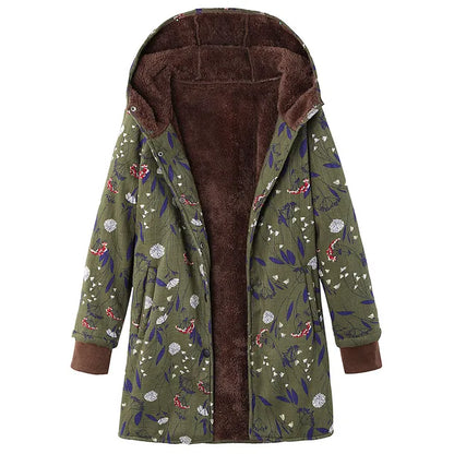 Thick Cashmere Jacket With Print