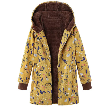 Thick Cashmere Jacket With Print