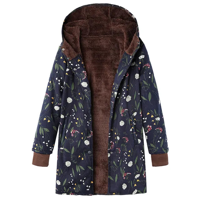 Thick Cashmere Jacket With Print