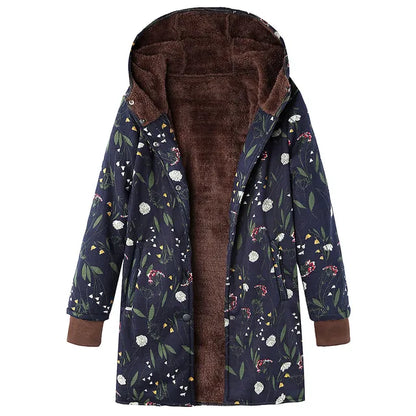 Thick Cashmere Jacket With Print