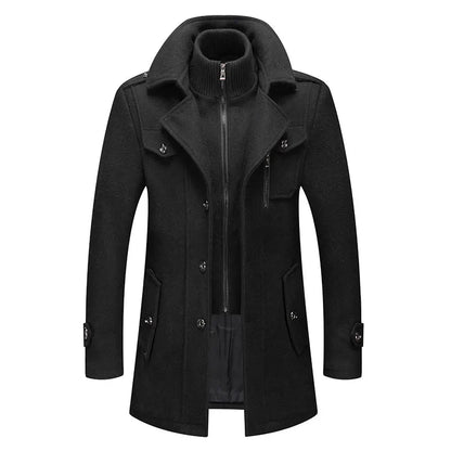Men's Winter Coat Warm Thickened Collar
