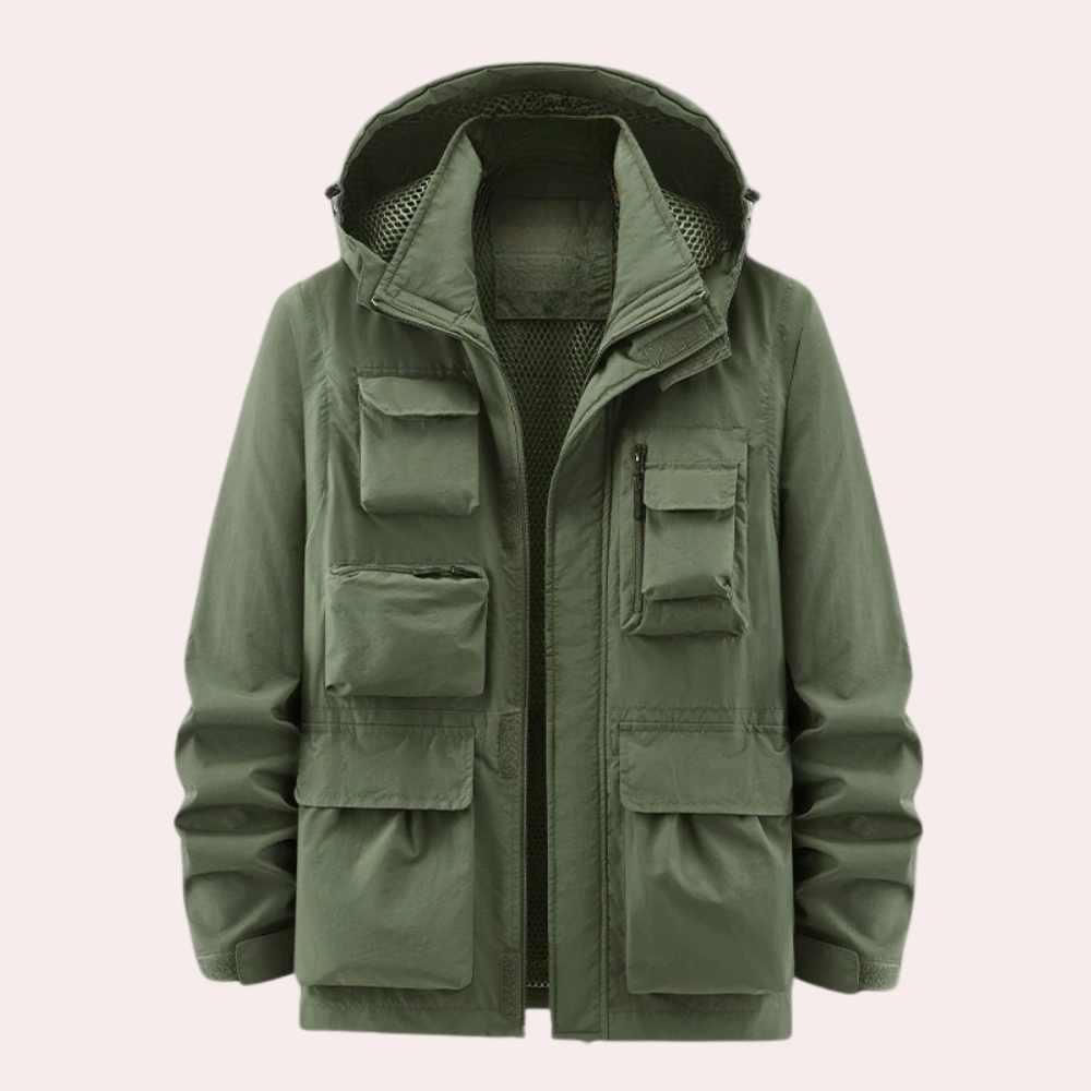 Waterproof Men's Regular Fit Parka