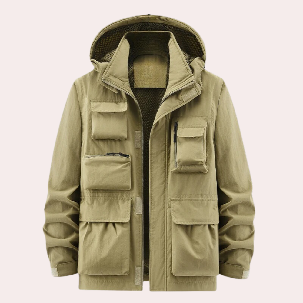 Waterproof Men's Regular Fit Parka