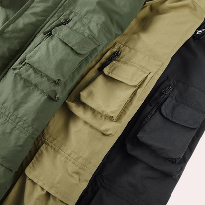 Wasserdichte Parka Herren Regular Fit - IdealeKleiden
