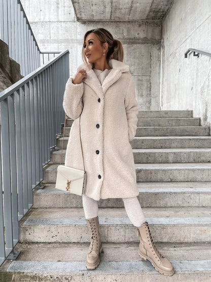 Soft Teddy Coat Warm & Cozy
