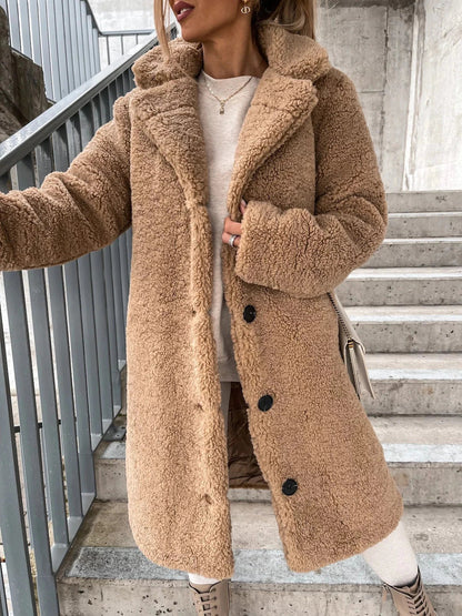 Soft Teddy Coat Warm & Cozy
