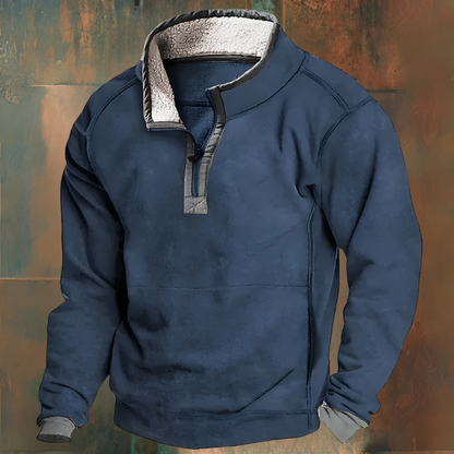 Men's Winter Pullover Fleece Lining