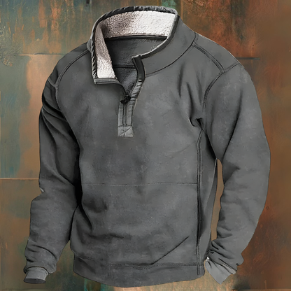 Men's Winter Pullover Fleece Lining
