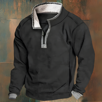 Men's Winter Pullover Fleece Lining