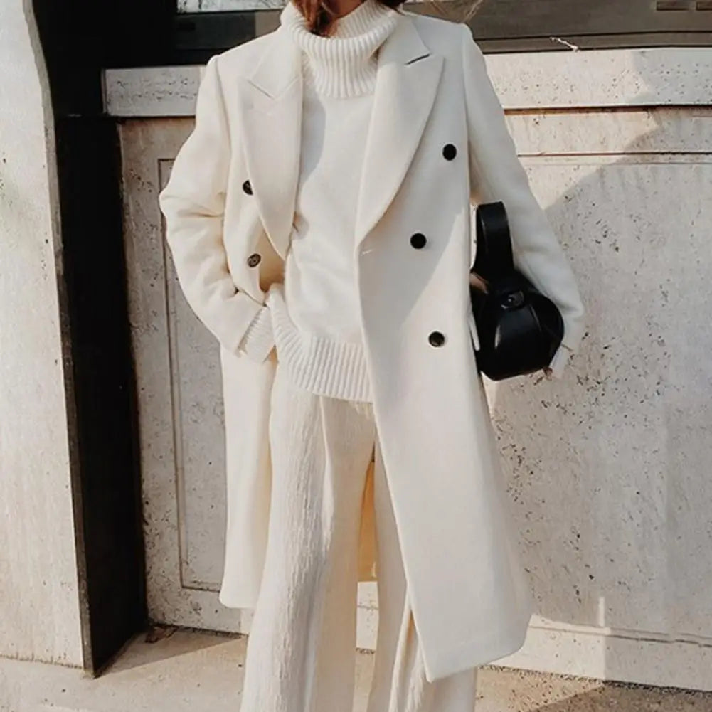 Women's Winter Coat Double Field Jacket Long