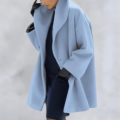 Elegant Women's Jacket - Long Warm Winter Coat