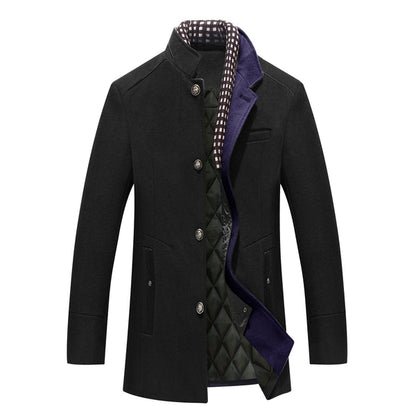 Men's Classic Lined Winter Coat
