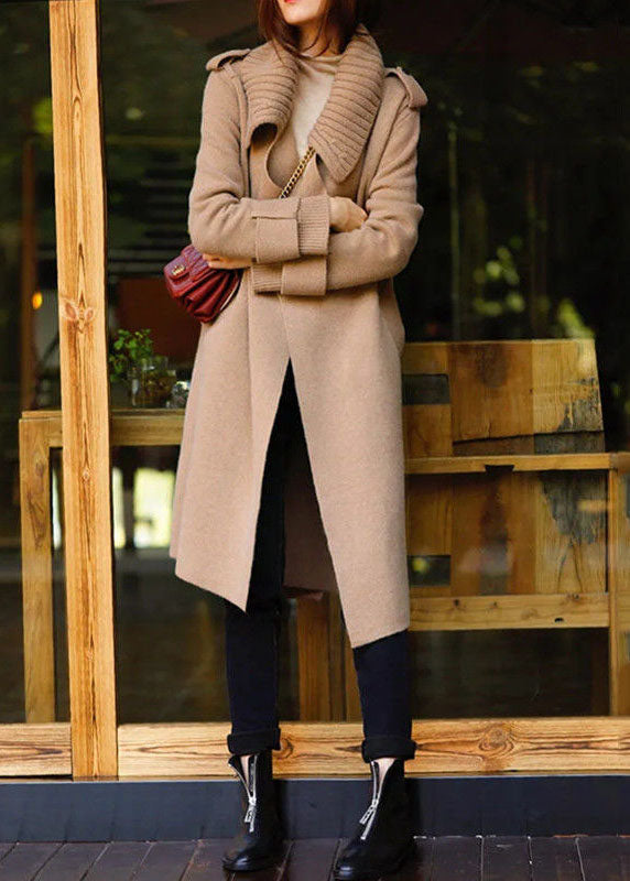 Women's Cardigan Warm Patchwork Winter Fashion